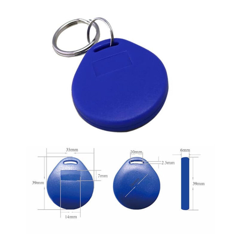 ABS 125kHz EM4305 RFID Key Fob