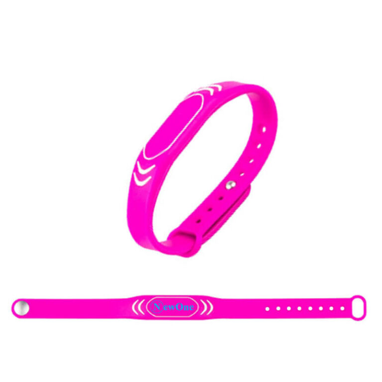 Compatible Mifare S50RFID Slim Adjustable Silicone Wristband