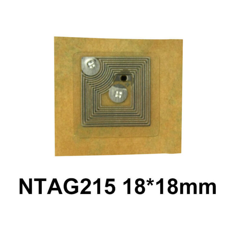 NTAG 215 Wet Inlay NFC Sticker 18*18mm